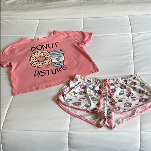 Donut Disturb 🍩 Pj set Small